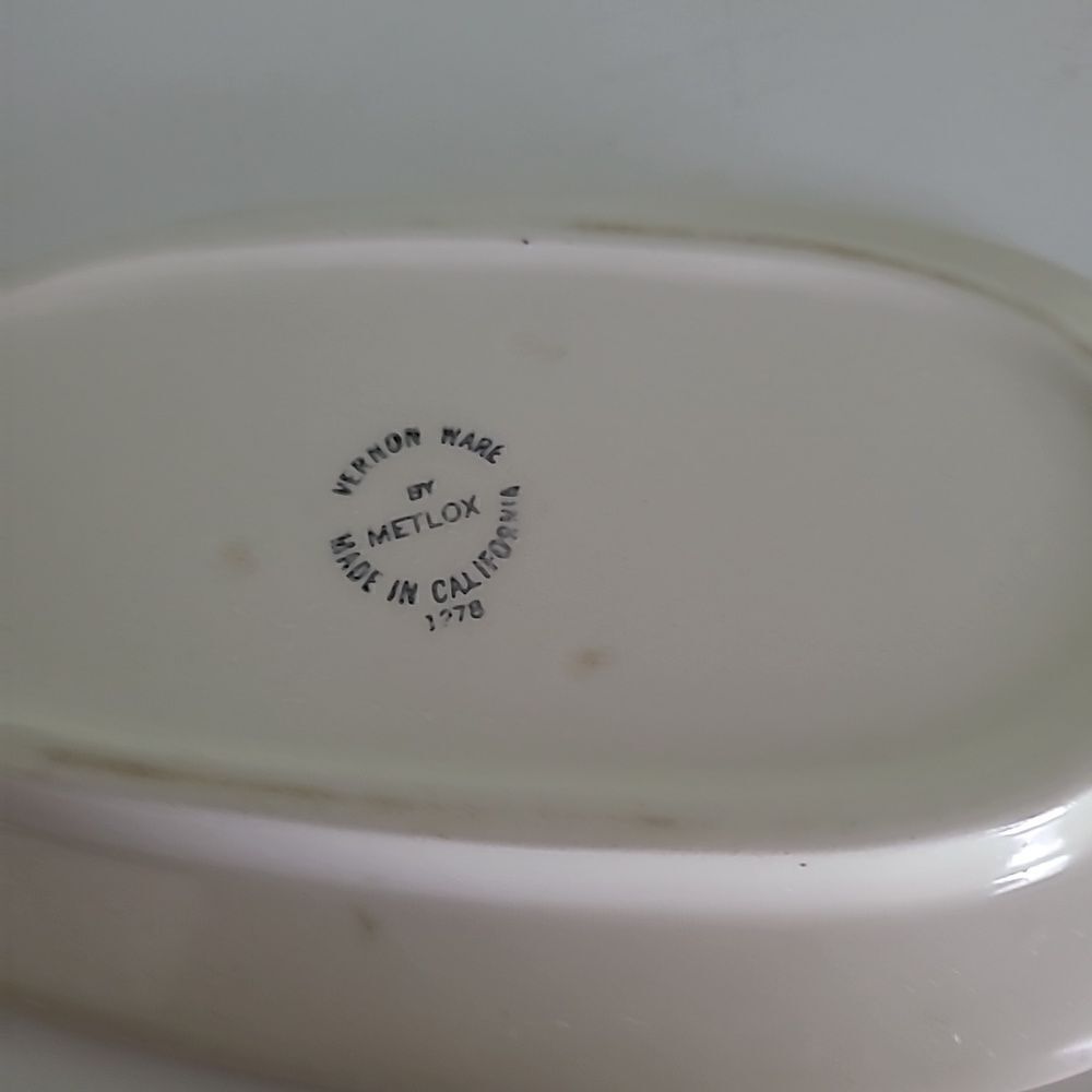Metlox Butter Plate - Picture 7 of 10